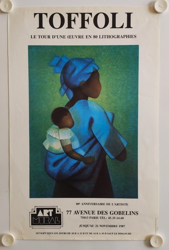 Affiche louis toffoli 1987 - louis,