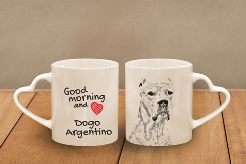 Dogue argentin tasse avec - -,