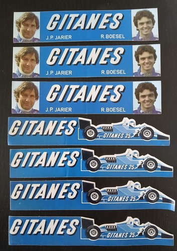 Lot autocollants gitanes - de,