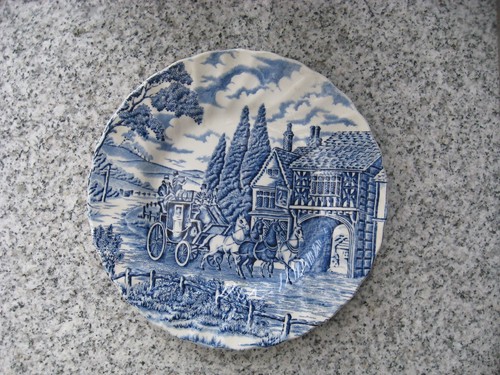Assiette faïence anglaise - faÏence,
