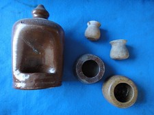 Lot Ancien Mangeoire 