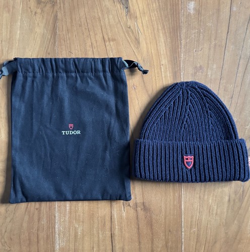 Bonnet hat tudor laine bleue - bonnet,