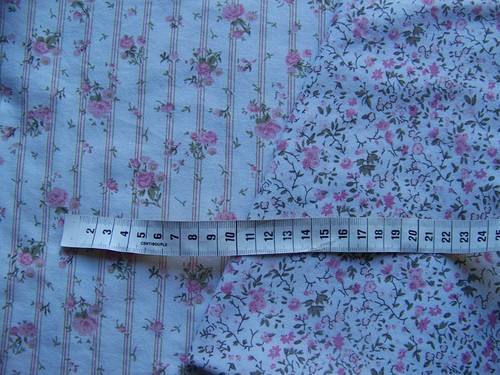 Lot coupons de - de, tissu