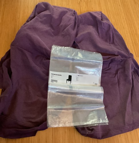 Ikea henriksdal purple chair - ikea,