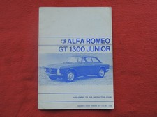 ALFA ROMEO GT 1300 JUNIOR Used