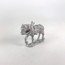 x1 Cheval de trait Métal