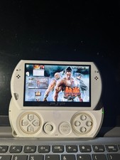 Sony PSP GO console White PSP N1001 ( Rare) + Memory Card M2 8GB