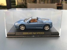 Ixo Altaya Ferrari 360 spider Azzuro California 1/43