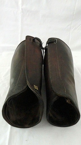 Guetres militaria cuir ere - guetres, .1