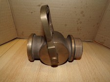 lance de pompier en laiton ( 12 cm long diamètre 6,7 cm )