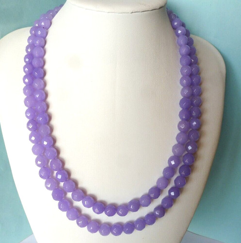Collier jade violet de - collier, ,