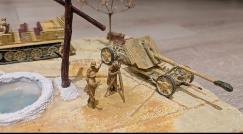 Diorama véhicule allemand - diorama,