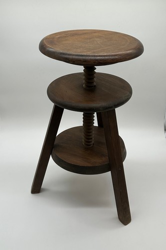 Tabouret vis bois - tabouret, a