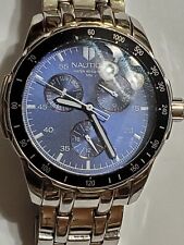 Nautica N13555G 50 Meter Water Resistant Japan Movement Watch. New Battery.