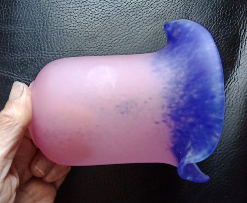 Ancienne tulipe pâte verre - pâte, de
