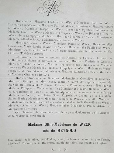 Weck reynold cressier - reynold, faire