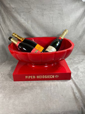 Vintage 1980s Jaime Tailgate Red Plastic Champagne Basin Piper-Heidsieck