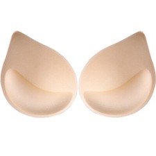 Coussinets De Soutien-Gorge En Mousse Éponge Prothèses Mammaires Inserts /