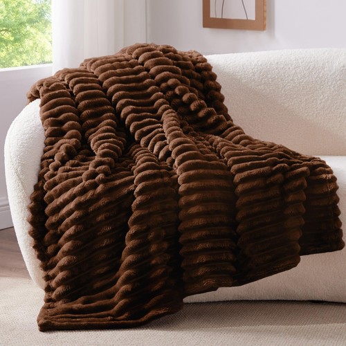 Plaid marron foncé - marron,