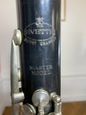 clarinette ébéne Everett&Schaeffer Buffet Crampon 