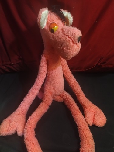 Grande peluche panthère rose - peluche,