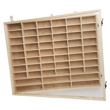 Vitrine en bois pour voitures