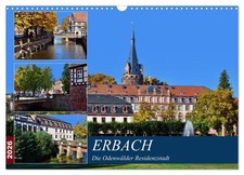 Erbach - La ville résidentielle de l'Odenwald (Calendrier mural 2026 DIN A3 hori