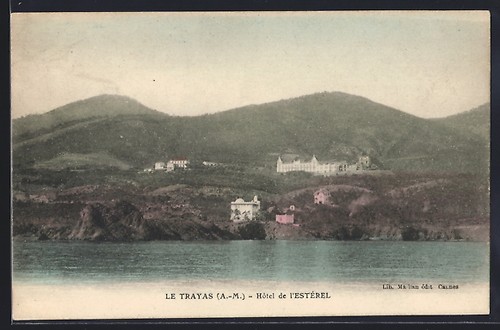 Cpa trayas hôtel de - trayas,,