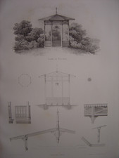 Lithographie Belvédère