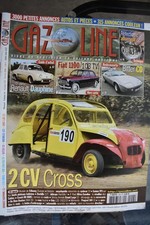 GAZOLINE N°153 2CV CROSS / DAUPHINE / FIAT 1100/103 TV / BITTER CD / ALLUMEUR
