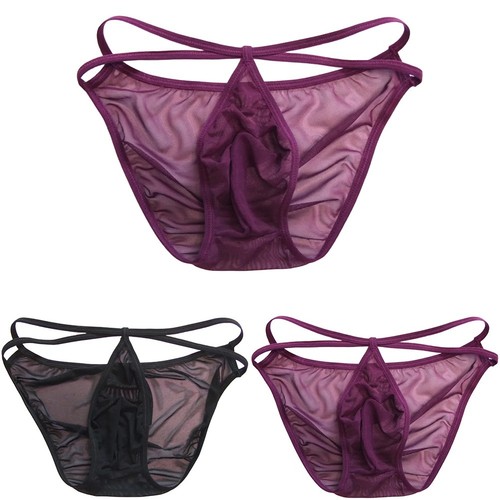 Slip homme transparent