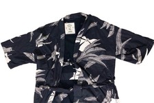 California Cowboy Women's La Sirena Robe (Long)  Farallon Navy Size Medium/Large