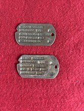 WW 2 DOG TAG US ARMY