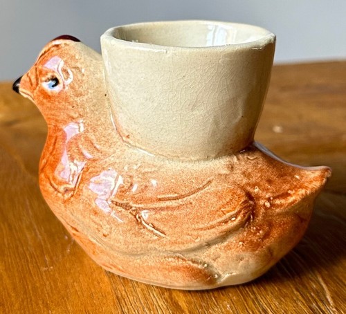 Coquetier ancien rustique - coquetier,