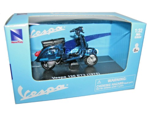 1976 vespa 125 et3 - vespa, blue