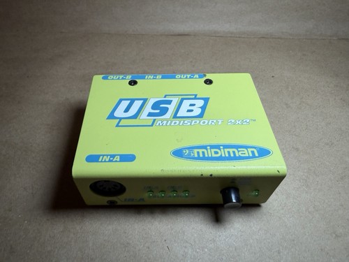 Midiman midisport 2x2 usb midi - midiman,