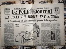 Lot 24 journaux guerre 14-18