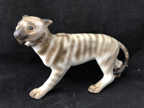 Panthère porcelaine art déco - panthère,