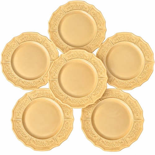 Lot assiettes plates - de, 6