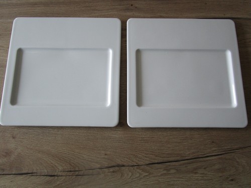 Grandes assiettes blanches - 2,