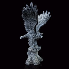 Sculpture Aigle En Bronze Fonderie À La Cire Perdue H.50cm