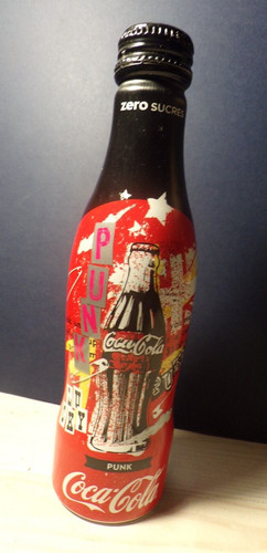 Coca cola zero bouteille alu - cola,