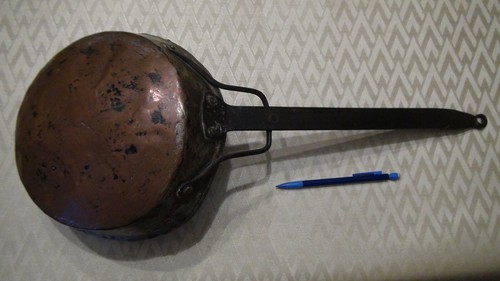 Ancienne poele louche en - louche,
