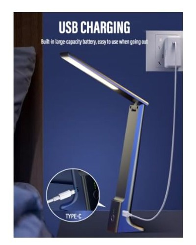 Lampe bureau pliante led - de,
