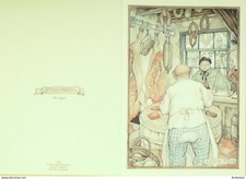 Menu vierge illustré le