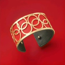 Bracelet Manchette Cuir