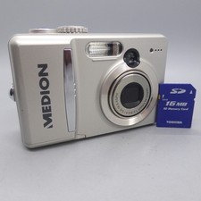 Medion Digital Camera MD 85099 5.0MP Silver Tested