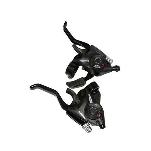 Levier manette vtt 3x7v noir - vtt,