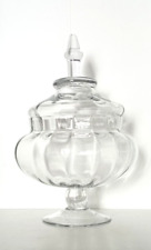 Antique Large Glass Apothecary Jar: 37 cm.