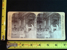 b111, U&U Stereoview - Ladies' Salon, Liechtenstein Royal Palace, Austria c.1898